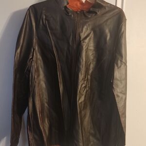 Denim&Co Black and Brown Lightweight Jacket